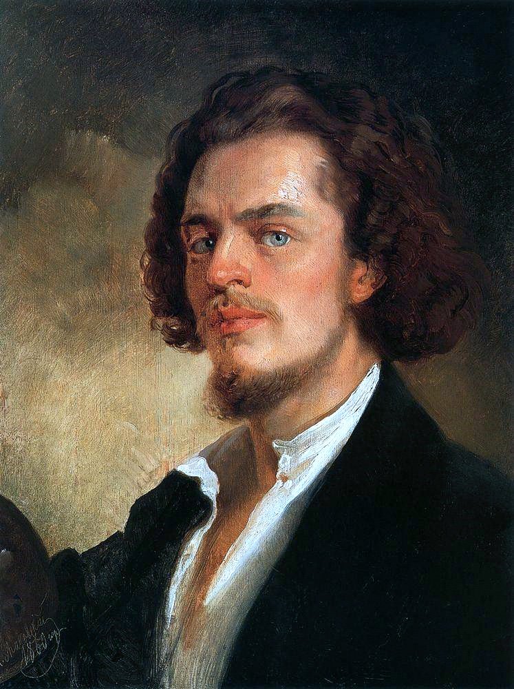 Autoportrét od Konstantin Egorovich Makovsky