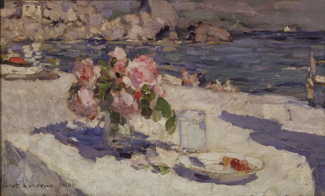 Na pobřeží, 1910 od Konstantin Alekseevich Korovin