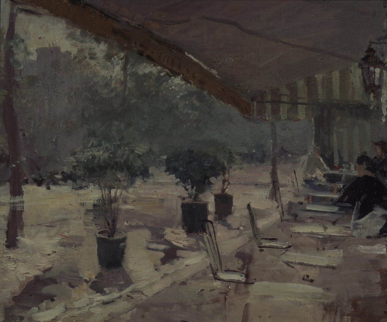 Kavárna v Paříži, 90. léta 19. století od Konstantin Alekseevich Korovin