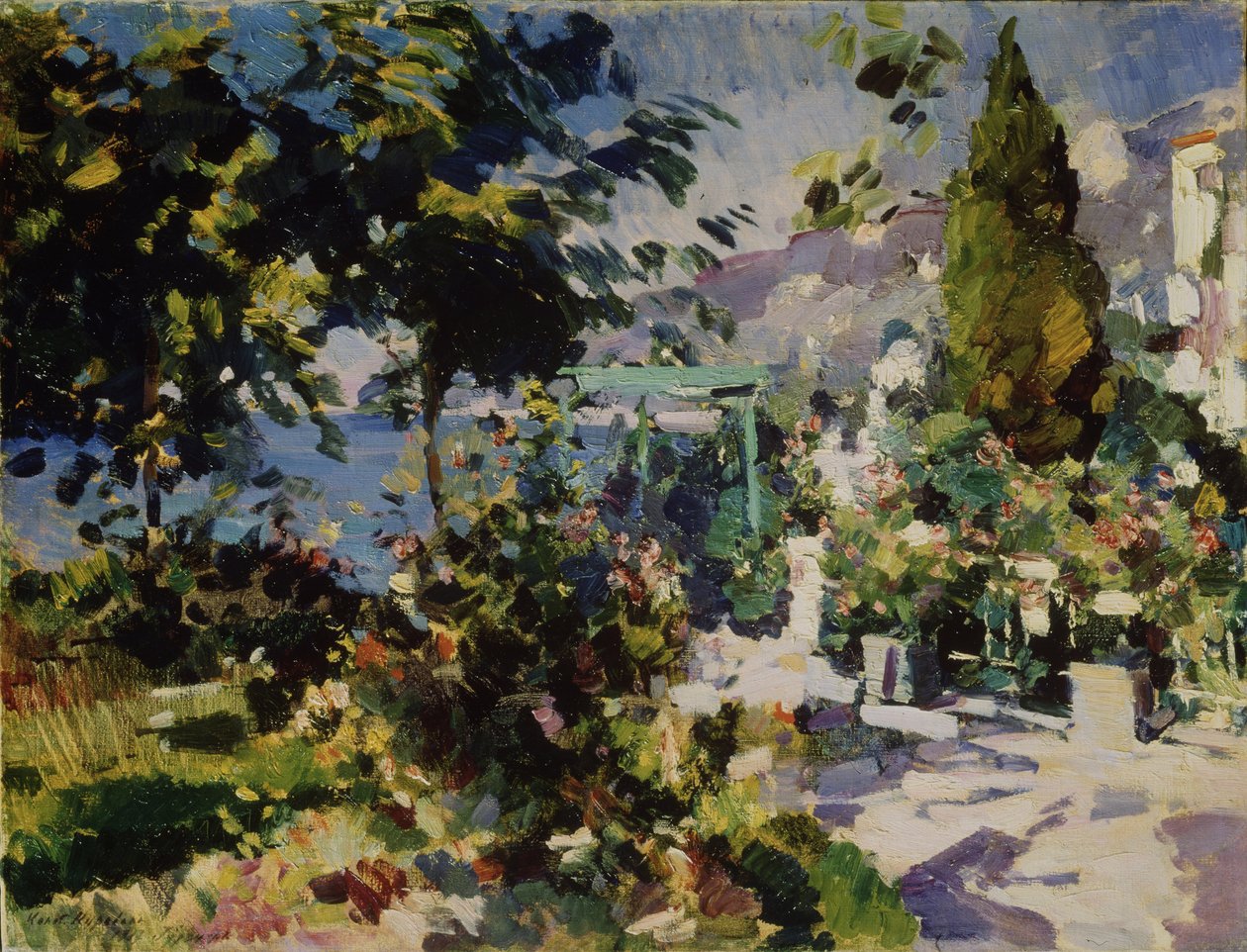 Gurzuf, 1917 od Konstantin Alekseevich Korovin
