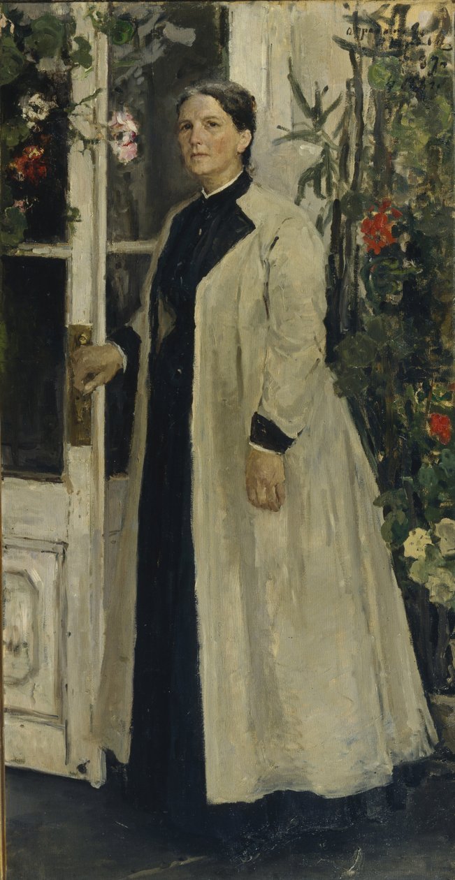 Portrét Olgy Pavlovny Orlové 1838-1926 od Konstantin Alekseevich Korovin