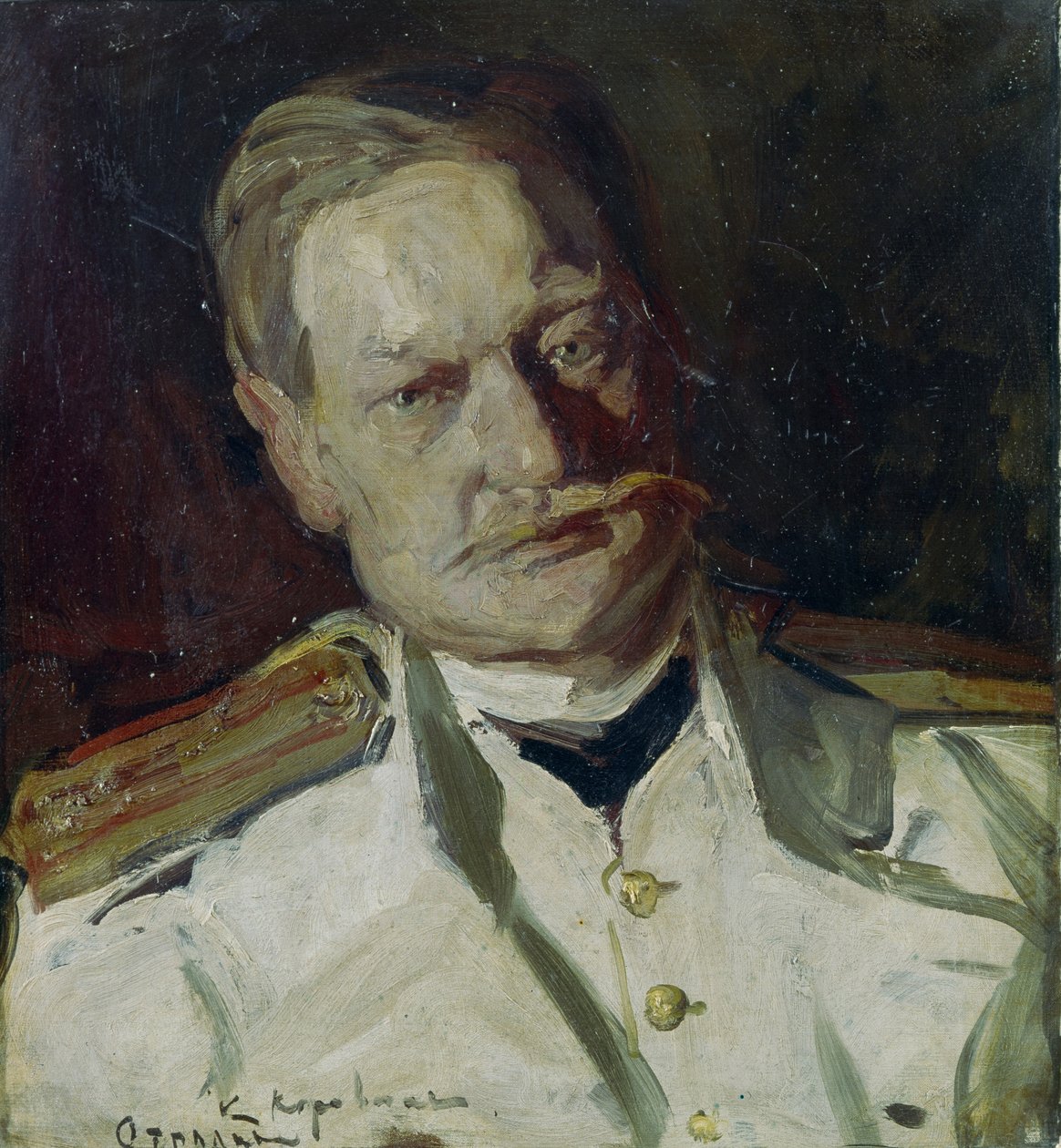 Portrét Vladimíra Arkadijeviče Teljakovského 1860-1924, 1901 od Konstantin Alekseevich Korovin