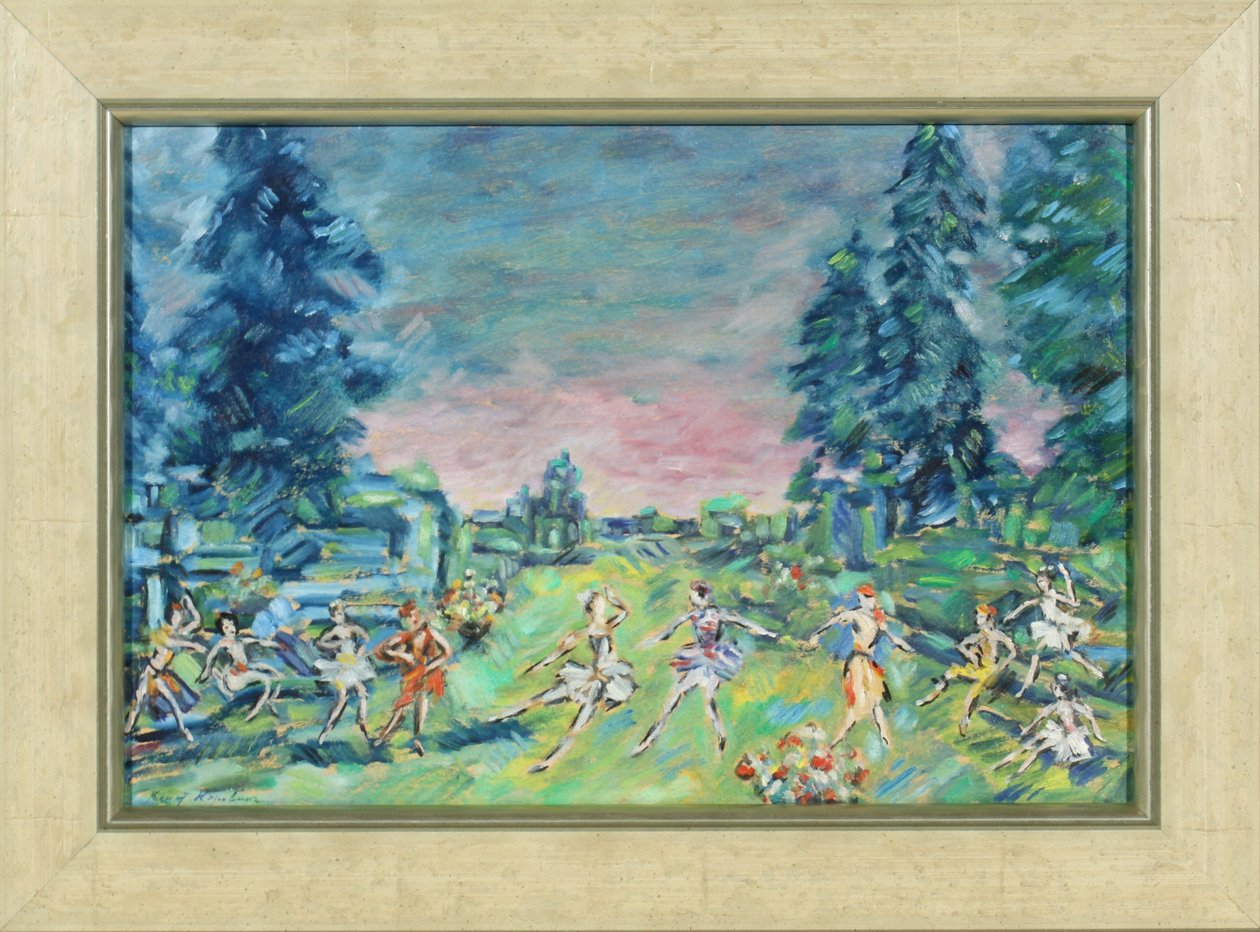 Scénografie k baletu Korzár od A. Adama, 1914 od Konstantin Alekseevich Korovin