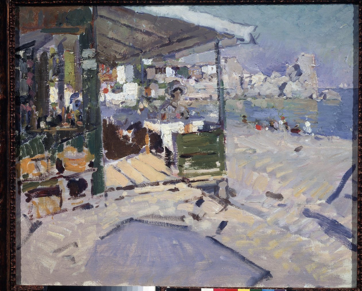 Krymský záliv od Konstantin Alekseevich Korovin