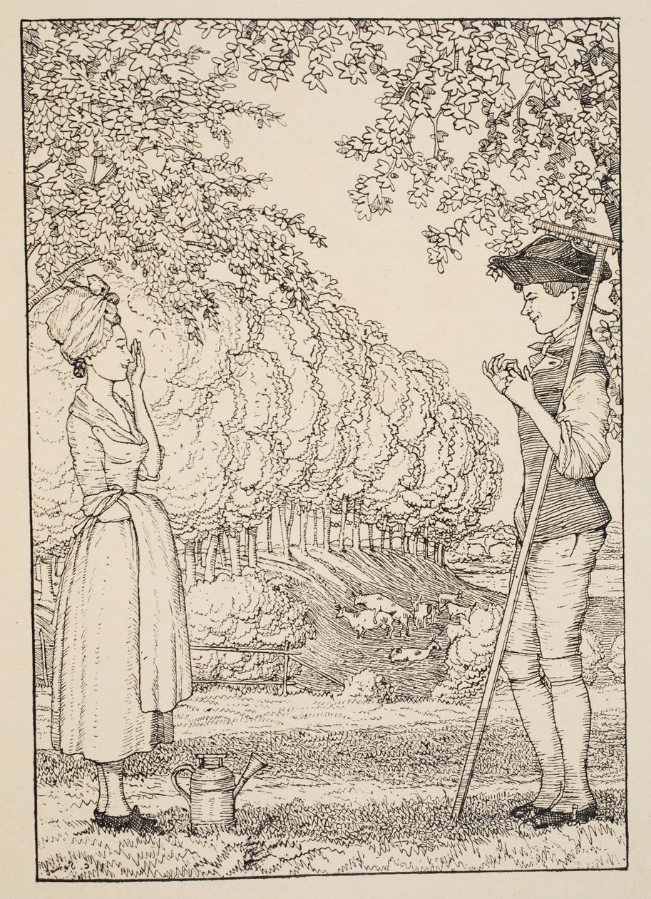 Šťastná dohoda, 1918 od Konstantin Andreevic Somov