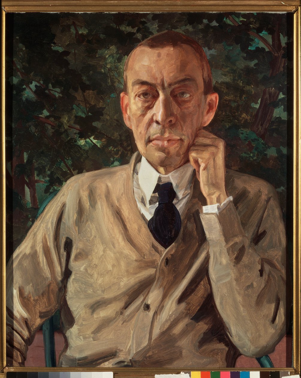 Sergej Rachmaninov od Konstantin Andreevic Somov
