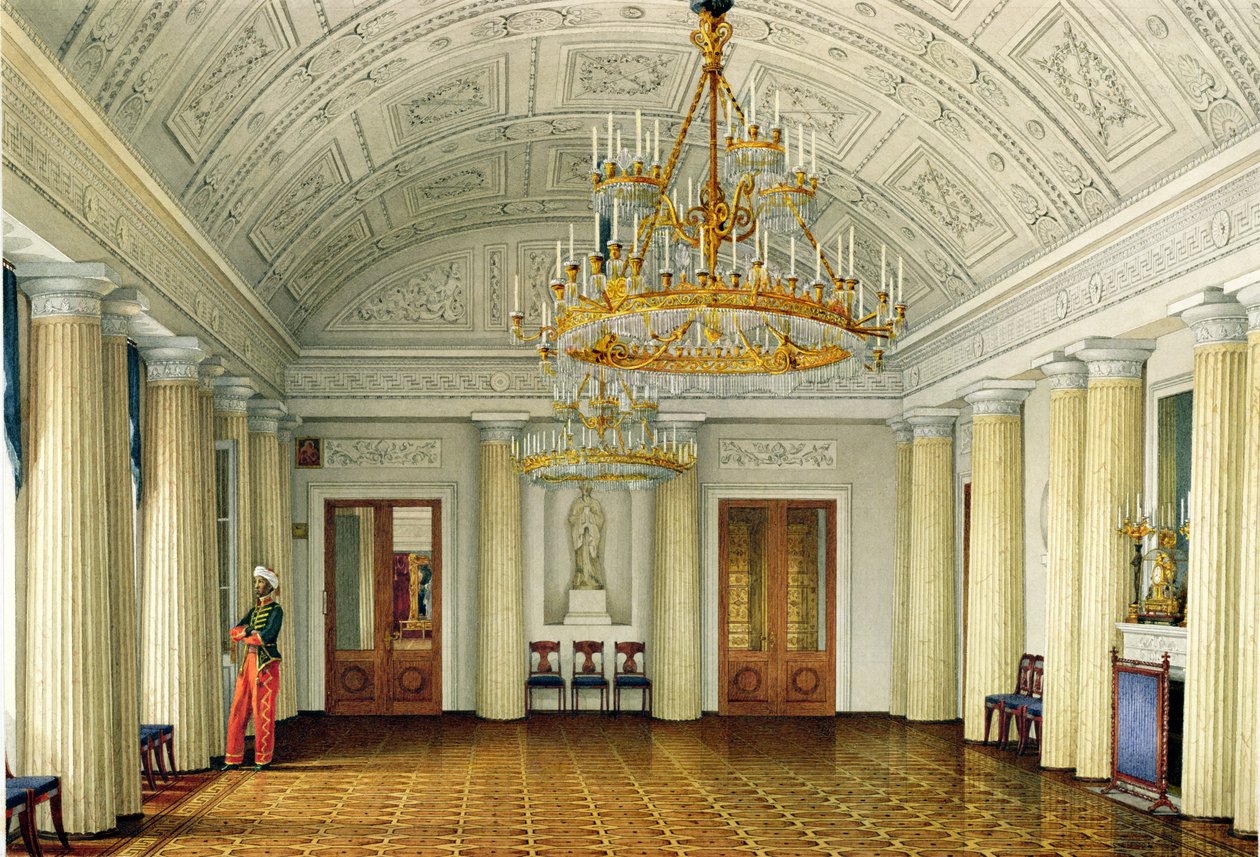 Maurský sál, Zimní palác od Konstantin Andreyevich Ukhtomsky