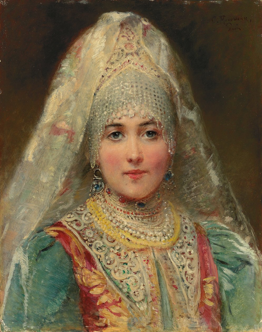 bojar od Konstantin Egorovich Makovsky