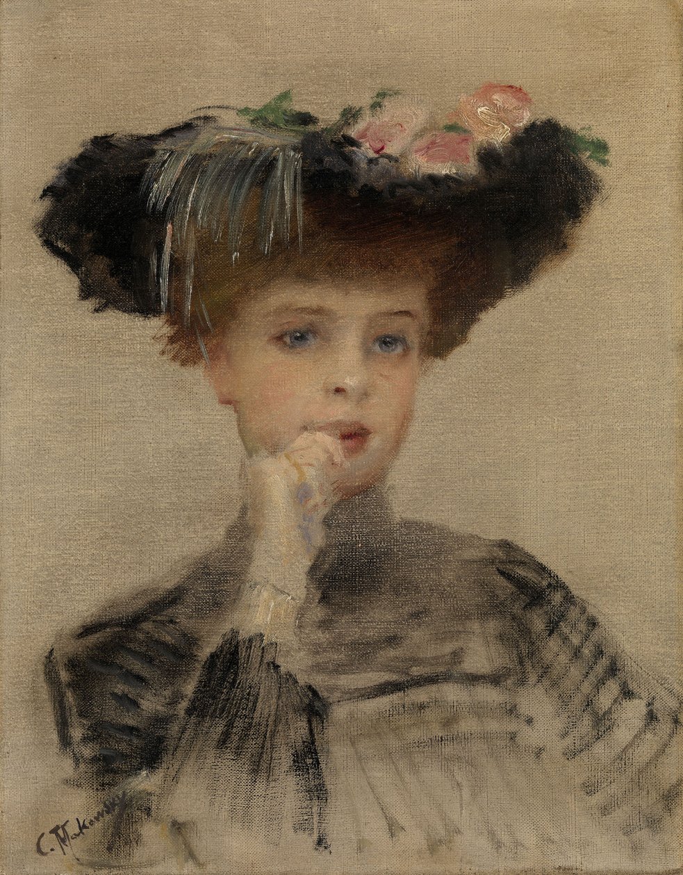 Pařížan, 1902 od Konstantin Egorovich Makovsky