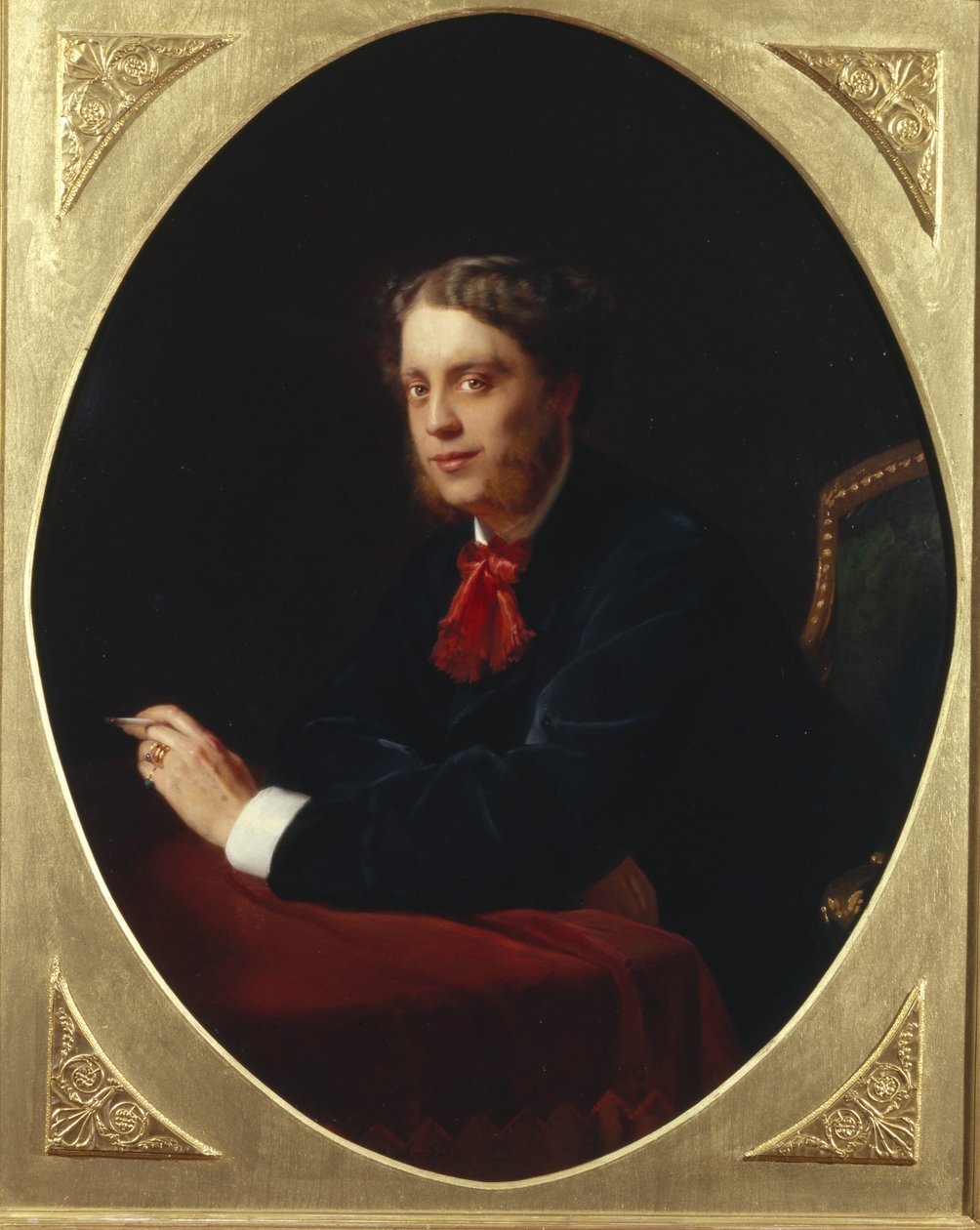 Portrét hraběte Nikolaje Sergejeviče Stroganova 1836-1905, 1865 od Konstantin Egorovich Makovsky