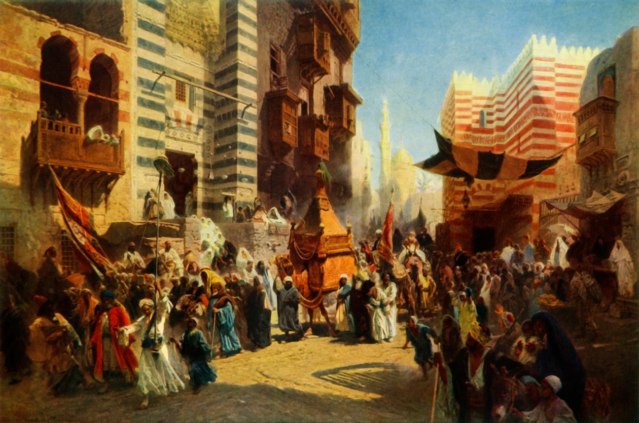 Návrat svatého koberce z Mekky do Káhiry, 1876, 1965. od Konstantin Egorovich Makovsky