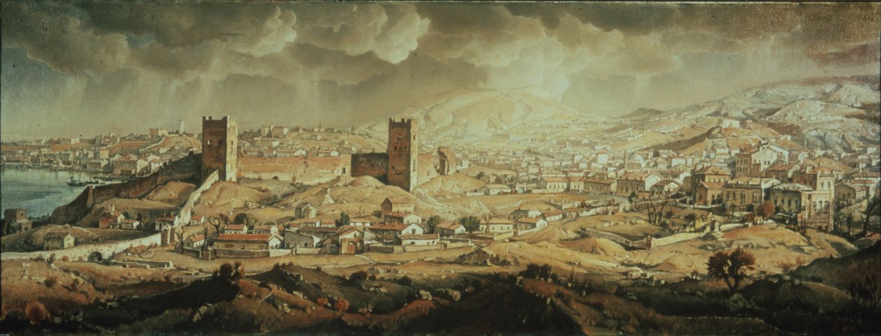 Feodosija. Krym, 1930 od Konstantin Fyodorovich Bogayevsky