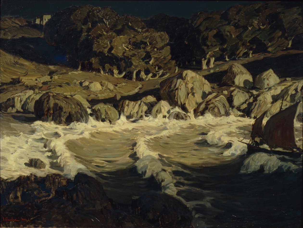 Noc na moři, 1903 od Konstantin Fyodorovich Bogayevsky