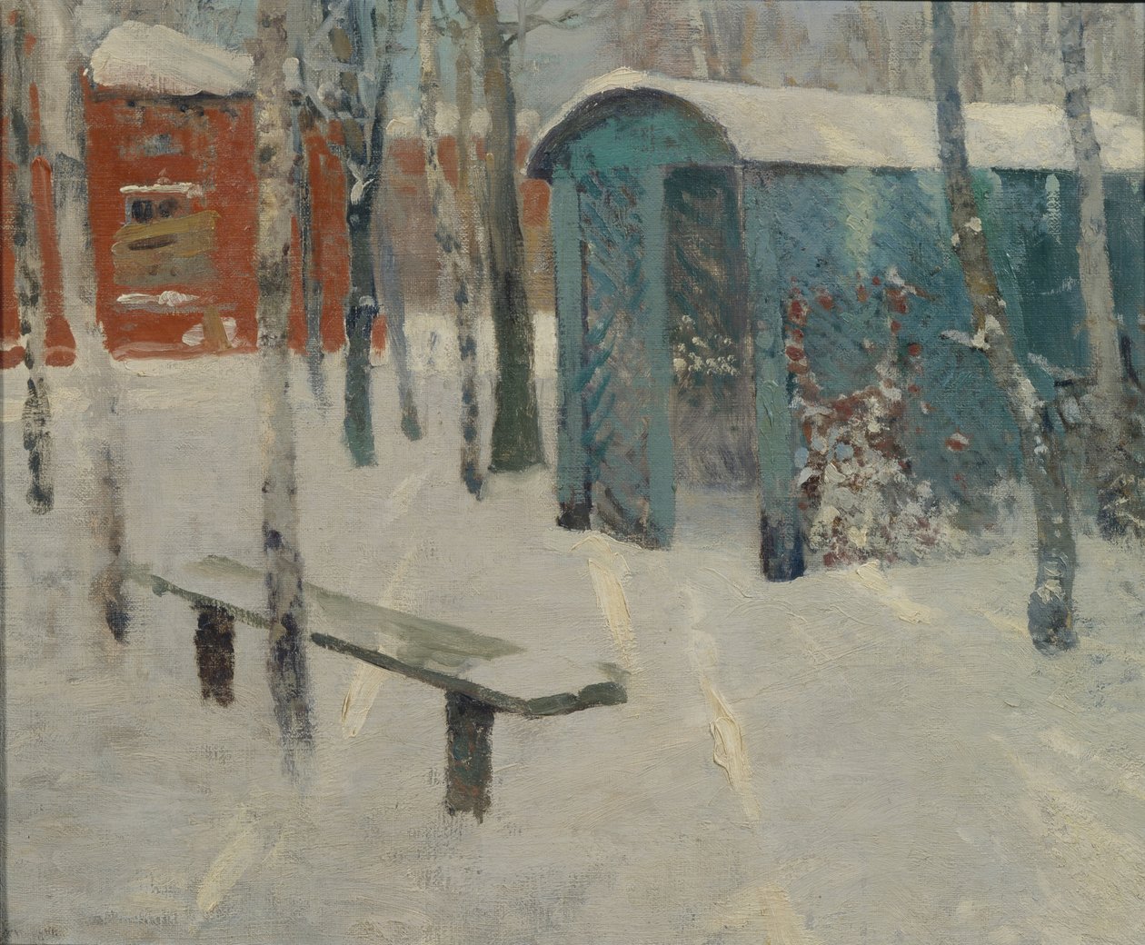 Brzy sníh od Konstantin Konstantinovich Pervukhin