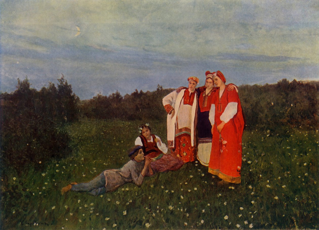 Jarní píseň, 1892, 1965. od Konstantin Alekseevich Korovin