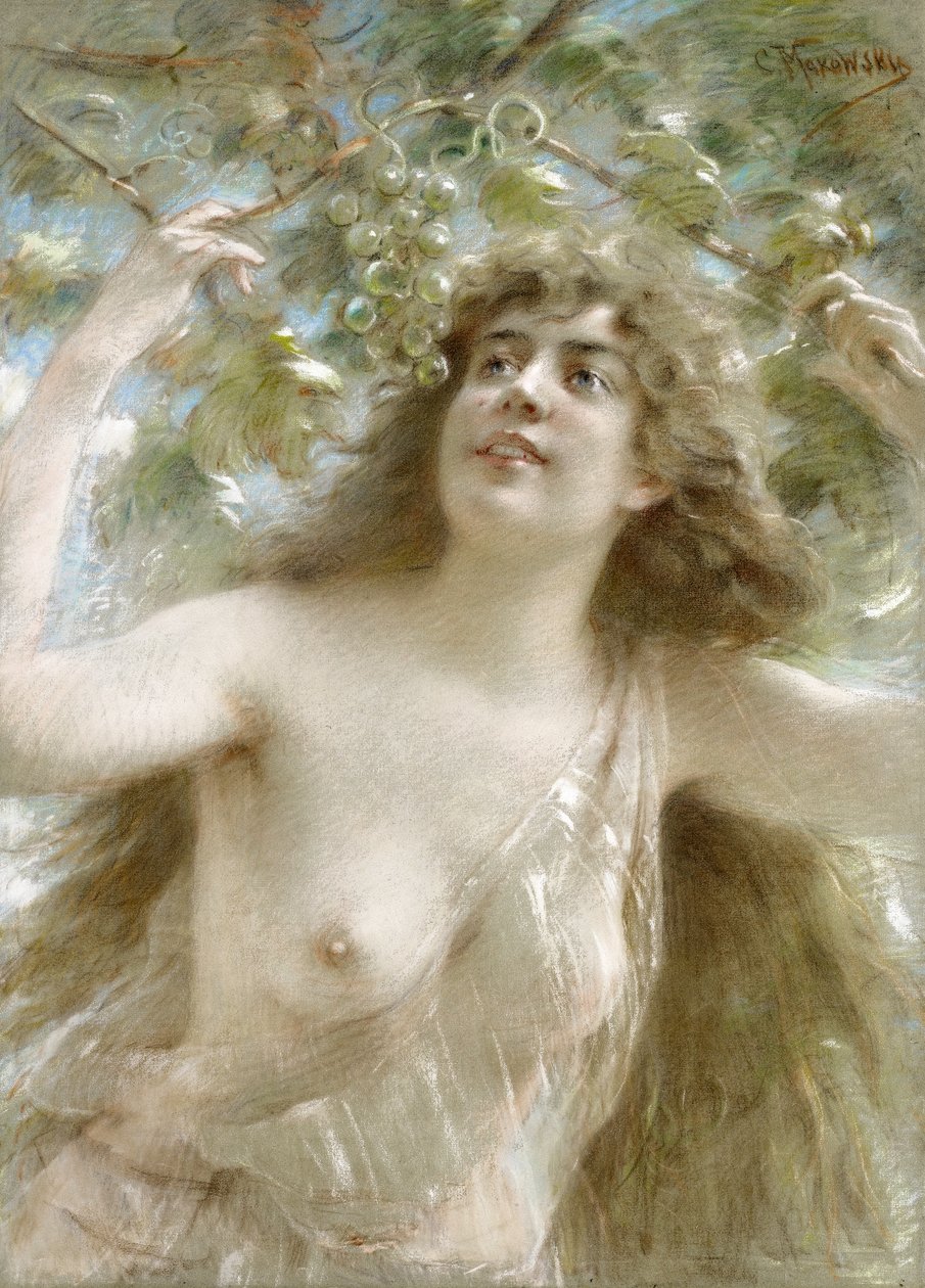 Bacchante od Konstantin Makovsky