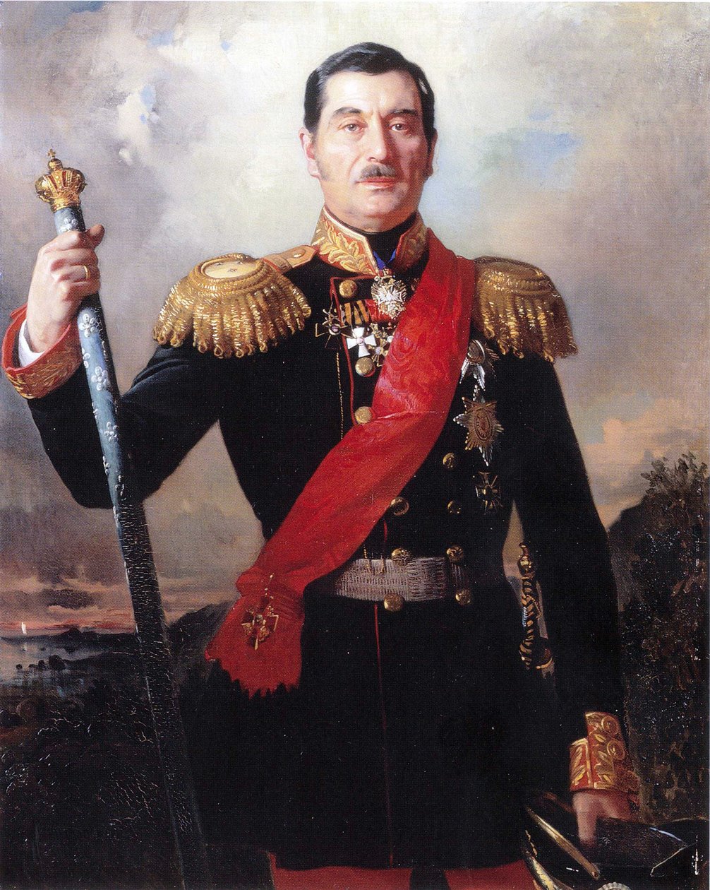 J. M. Nordenstam od Makovského (barevně) od Konstantin Makovsky