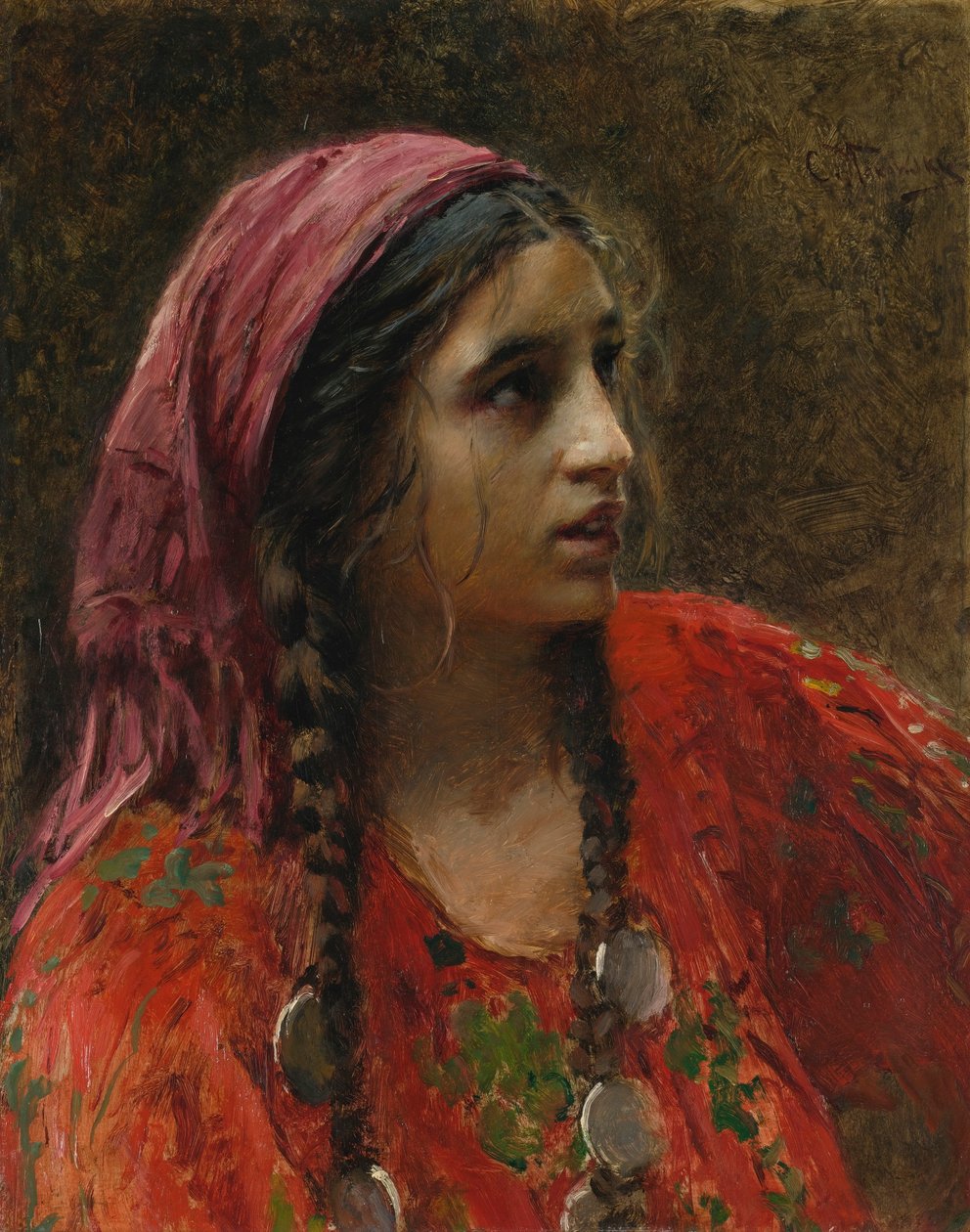 Rusky: "Gypsy" Cikáni od Konstantin Makovsky