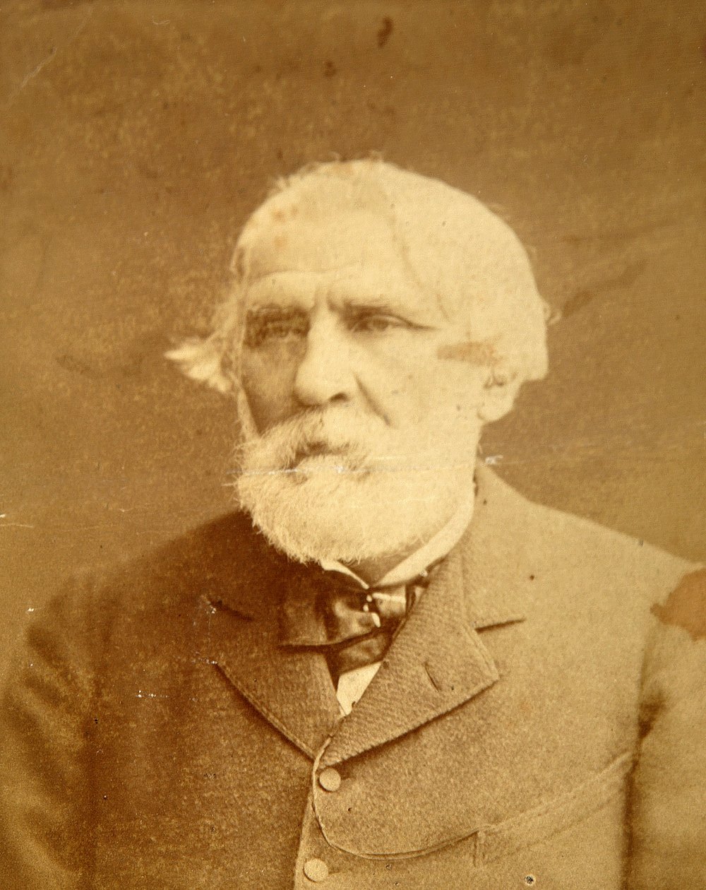 Portrét autora Ivana Sergejeviče Turgeněva (Serguejevič Tourgueniev) (1818-1883). Albuminová fotografie od Konstantina Schapiro (1839-1900) od Konstantin Schapiro