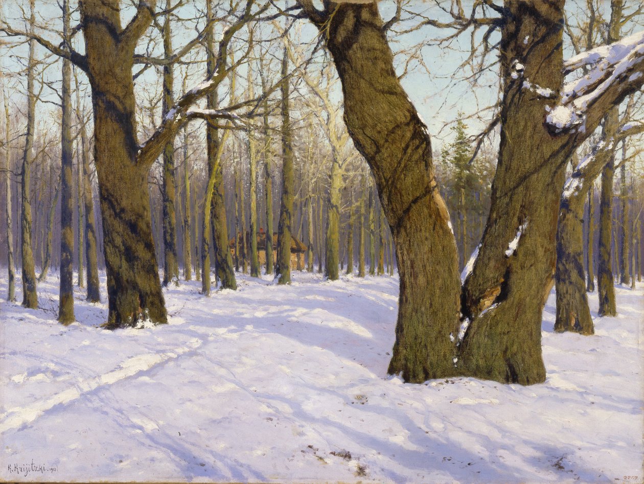 Předjaří, 1910 od Konstantin Yakovlevich Kryzhitsky