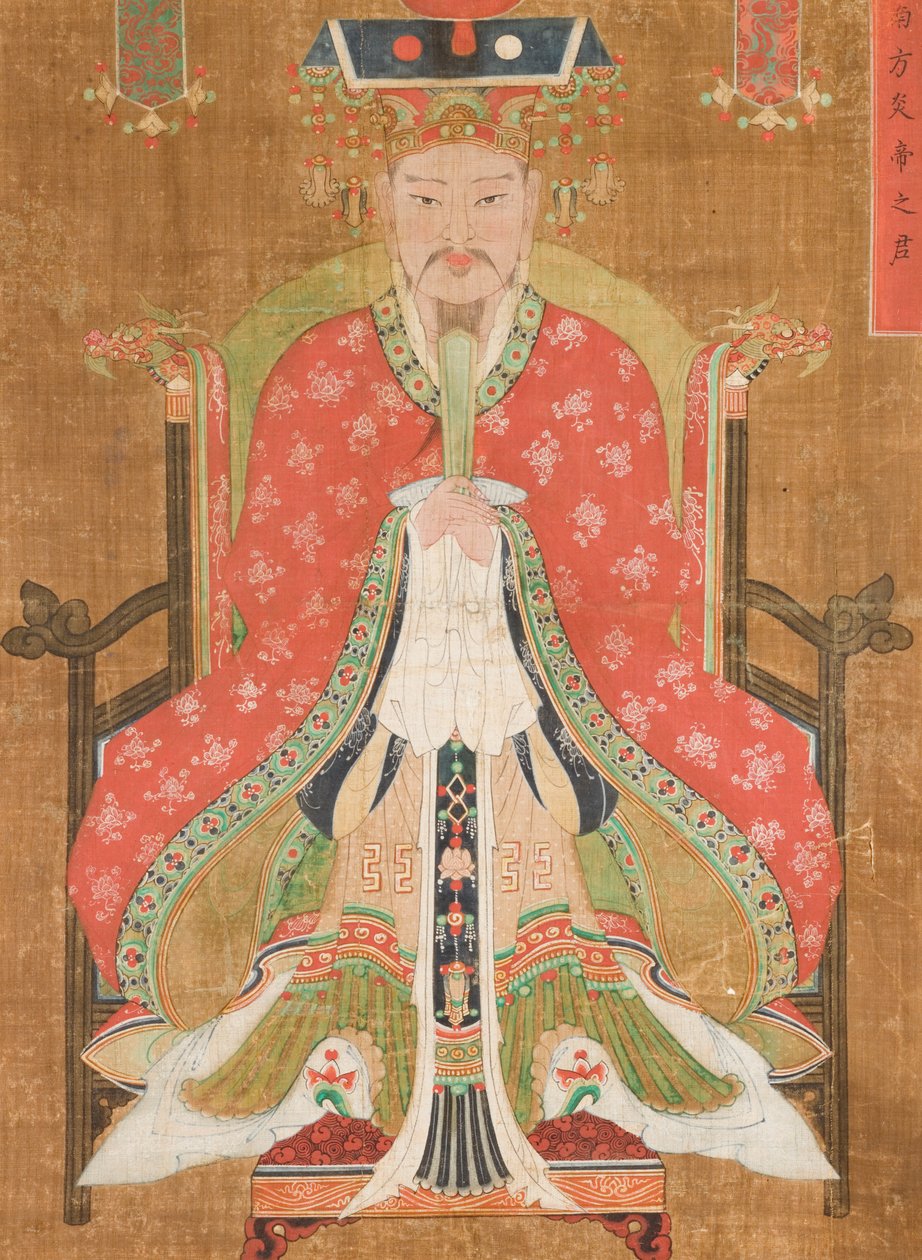 Portrét Yanského císaře jihu od Korean School