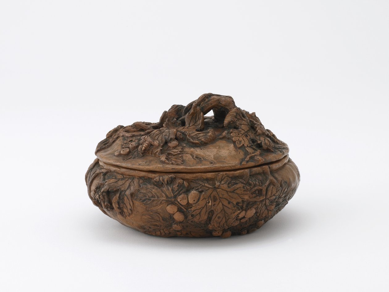 Kruhová krabice, Tokio, éra Meidži, cca 1878-86 (keramika) od Koren