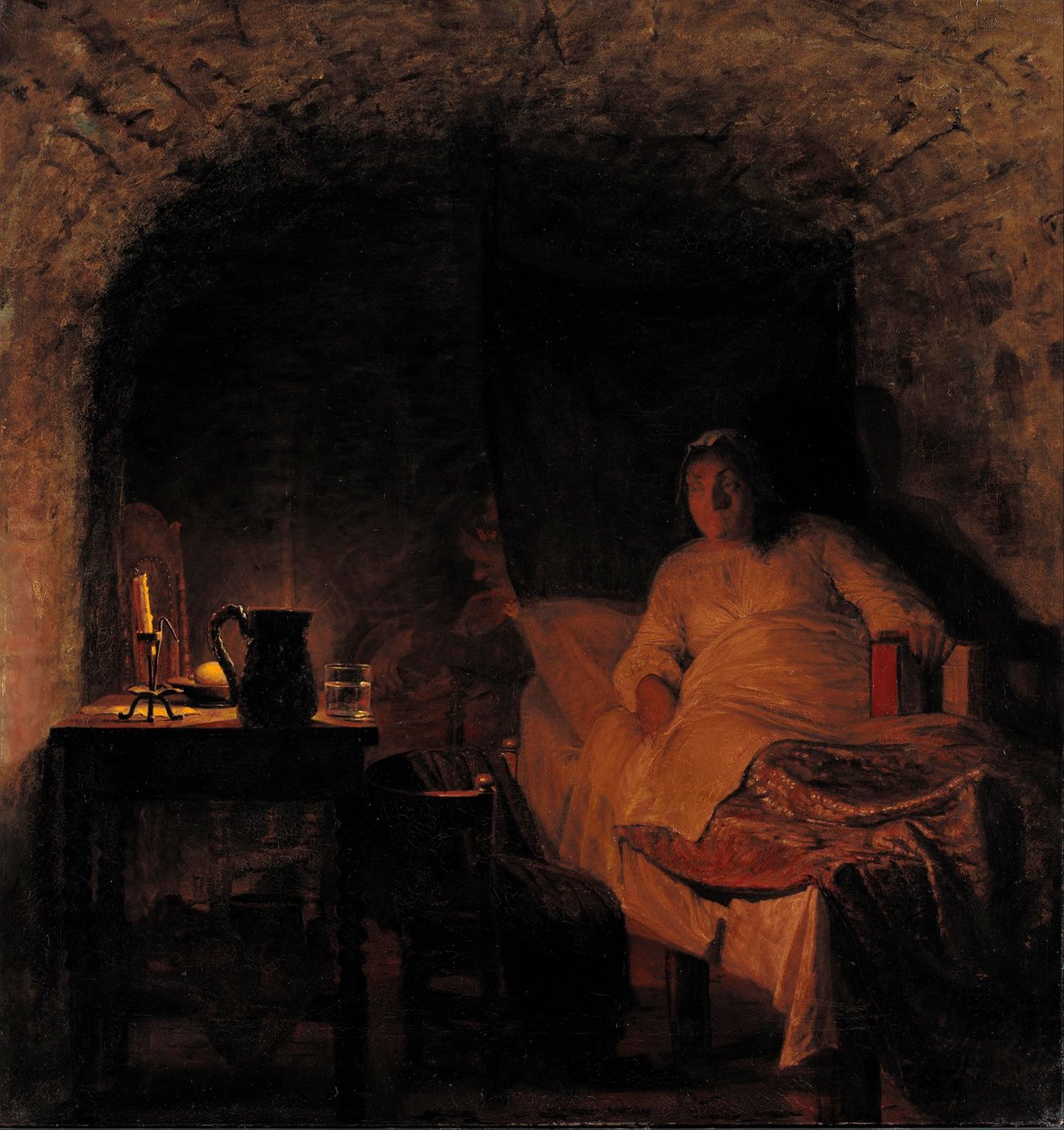 Leonora Christina ve vězení od Kristian Zahrtmann
