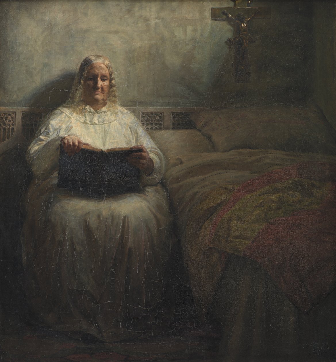 Leonora Christina v klášteře Maribo od Kristian Zahrtmann