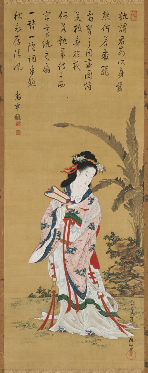 Čínská krása, konec 1700-začátek 1800. od Kubo Shunman