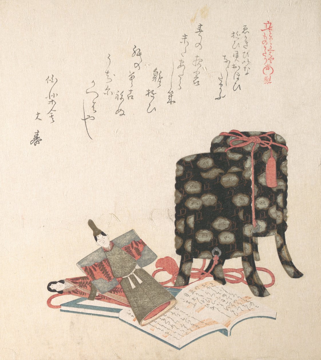 Festival panenek, třetí den třetího měsíce, 19. století. od Kubo Shunman