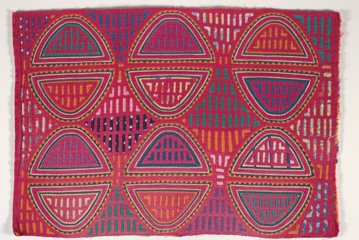 Panel košile (mola), c.1950 (Aplikovaná bavlna) od Kuna Indian Culture