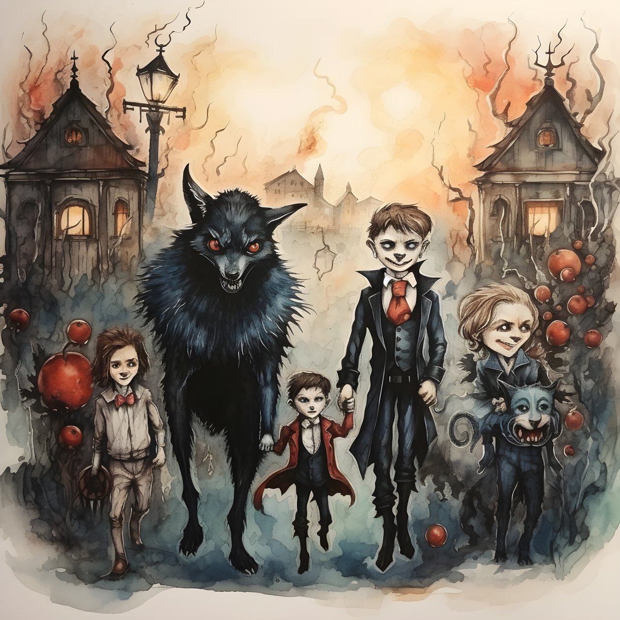 Halloween s upíry a vlkodlaky 4 od Kurt Heppke