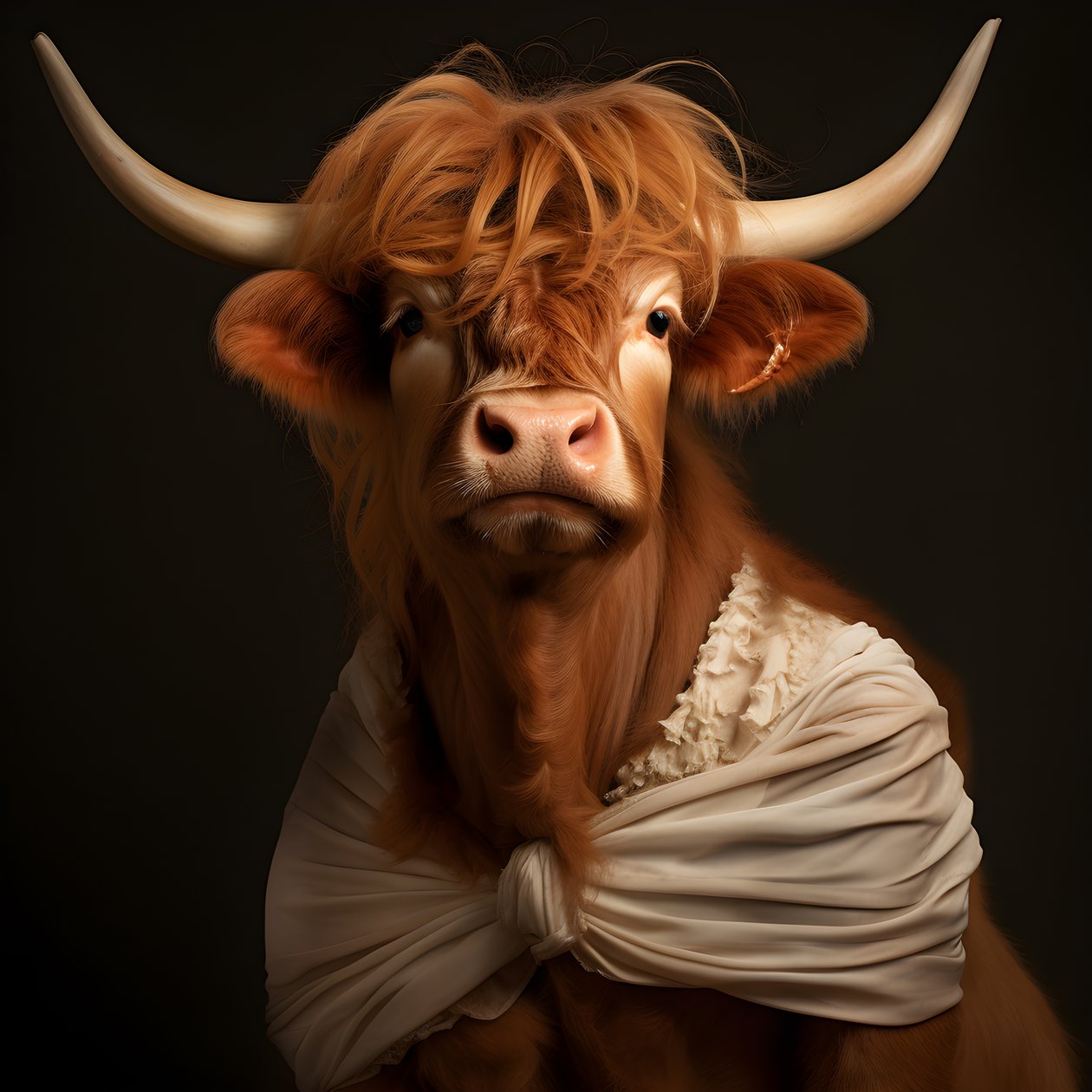 Highland Cow jako Marilyn Monroe 2 od Kurt Heppke