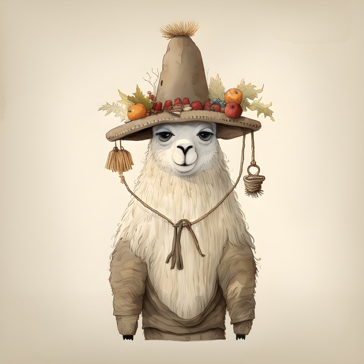 Lama, Amerika 18. století 2 od Kurt Heppke