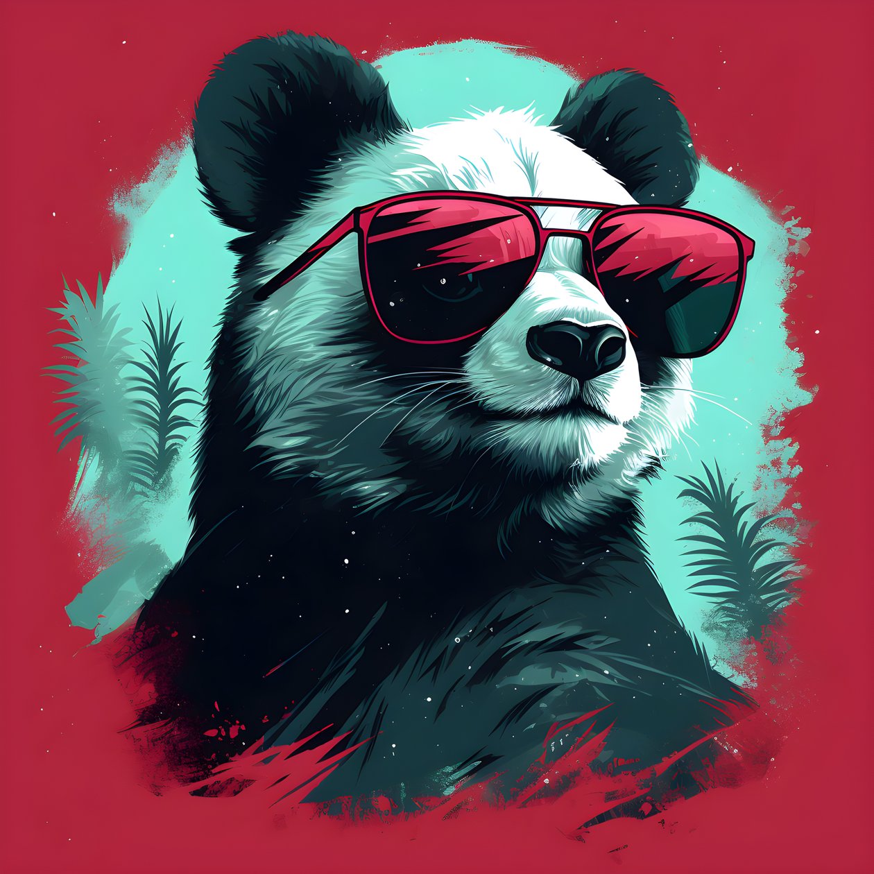 Panda s brýlemi 2 od Kurt Heppke