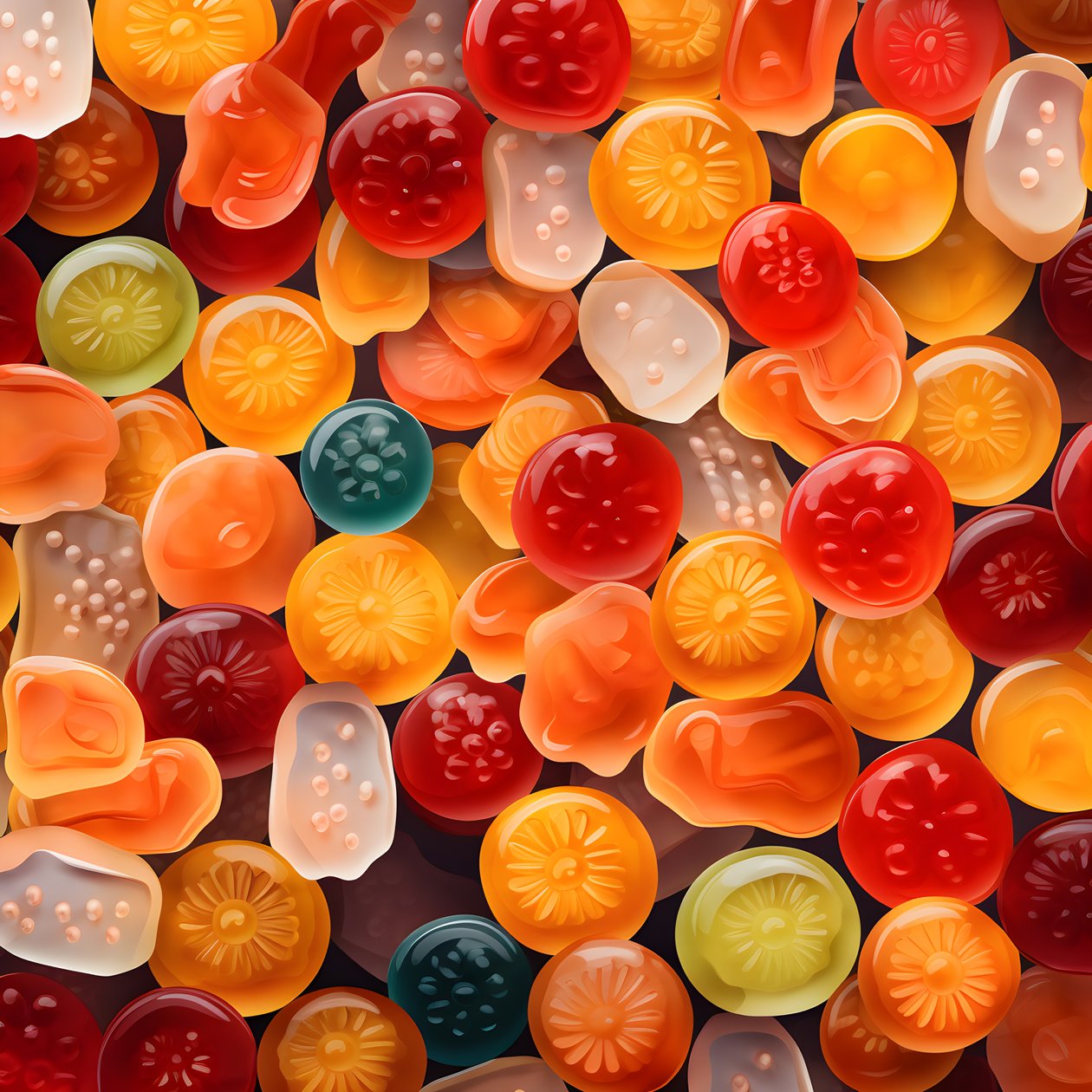 Jelly Candies -kuvio 1 od Kurt Heppke