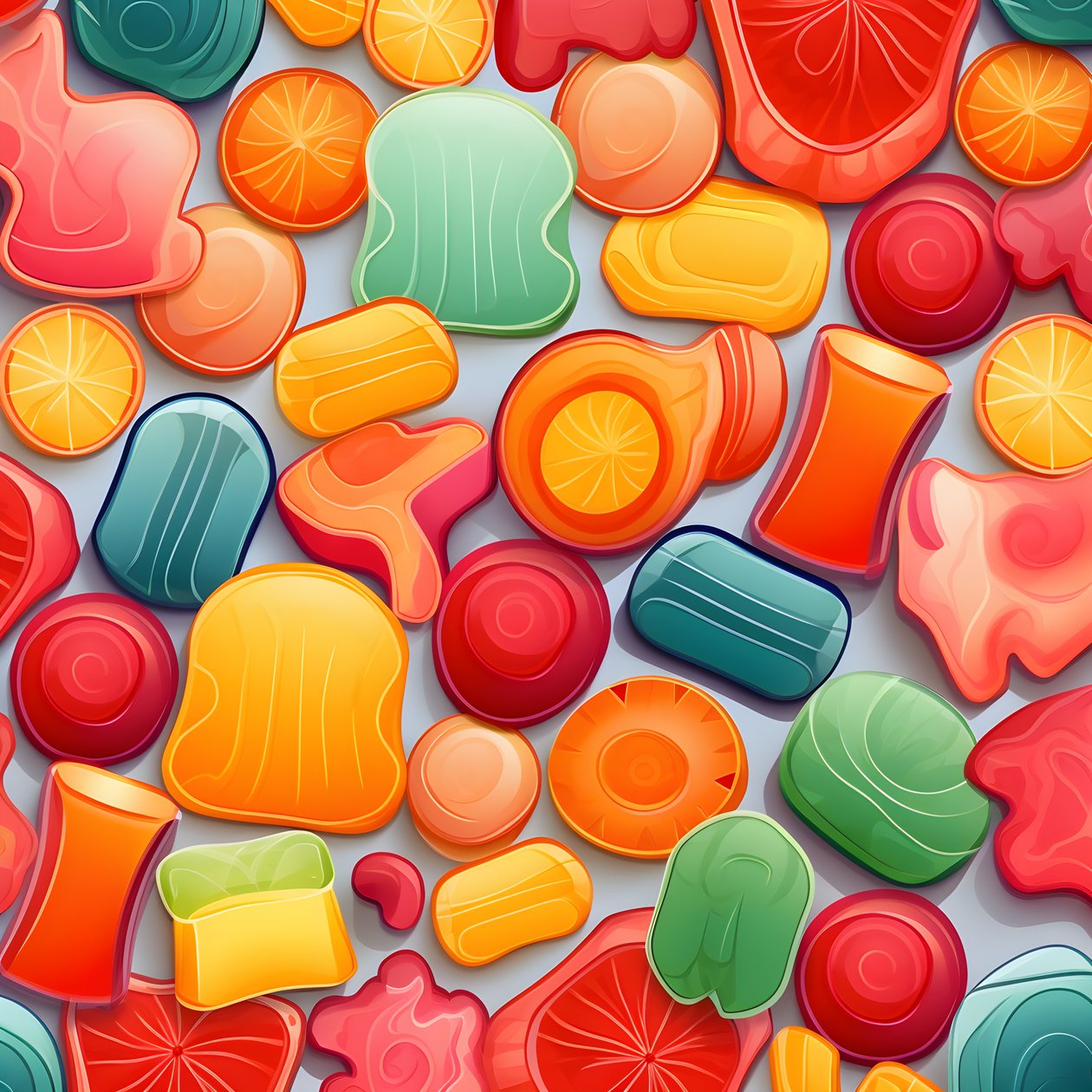 Jelly Candies -kuvio 3 od Kurt Heppke