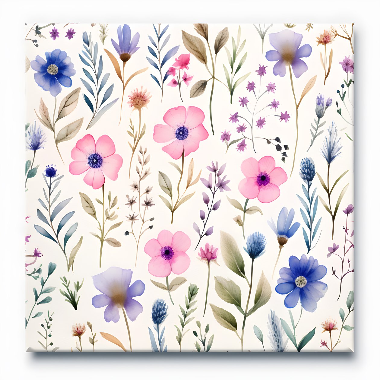 aquarell boho květinové květy 3 od Kurt Heppke