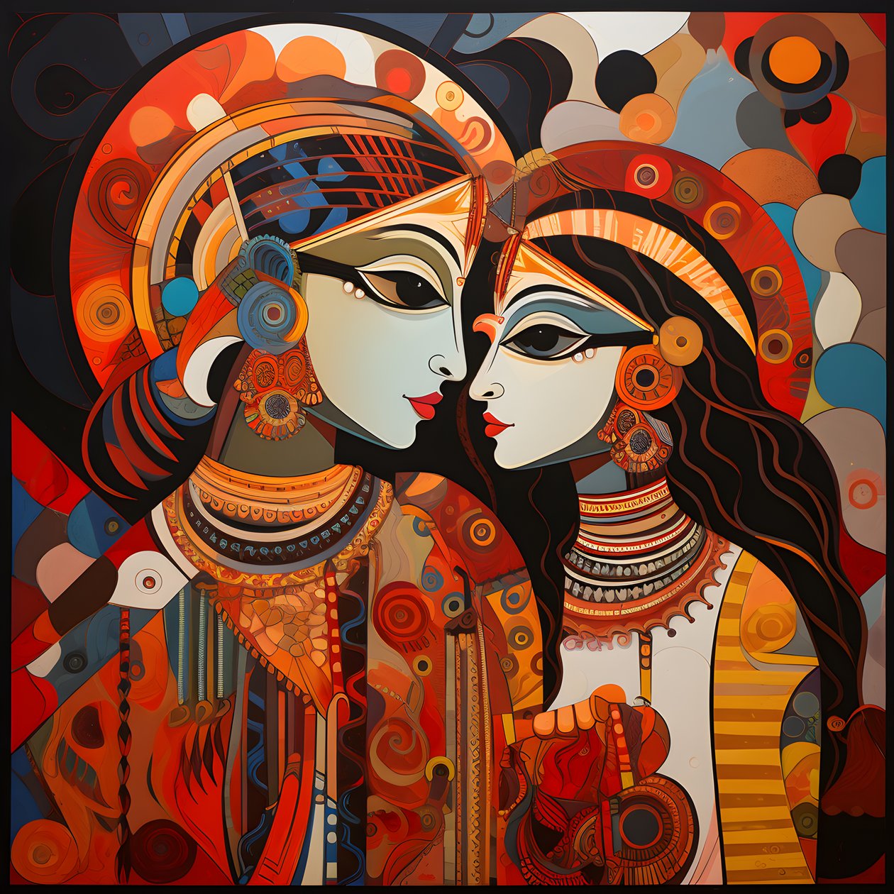 krishna & rupa 3 od Kurt Heppke