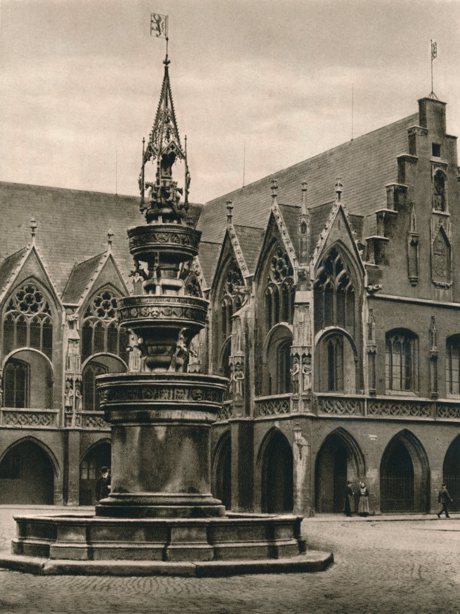 Braunschweig, radnice starého města, 1931 od Kurt Hielscher