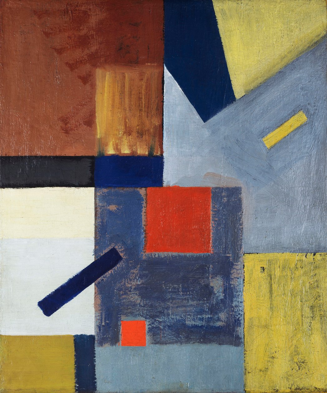 Abstraktní kompozice; Abstraktní kompozice, 1923-1924 od Kurt Schwitters