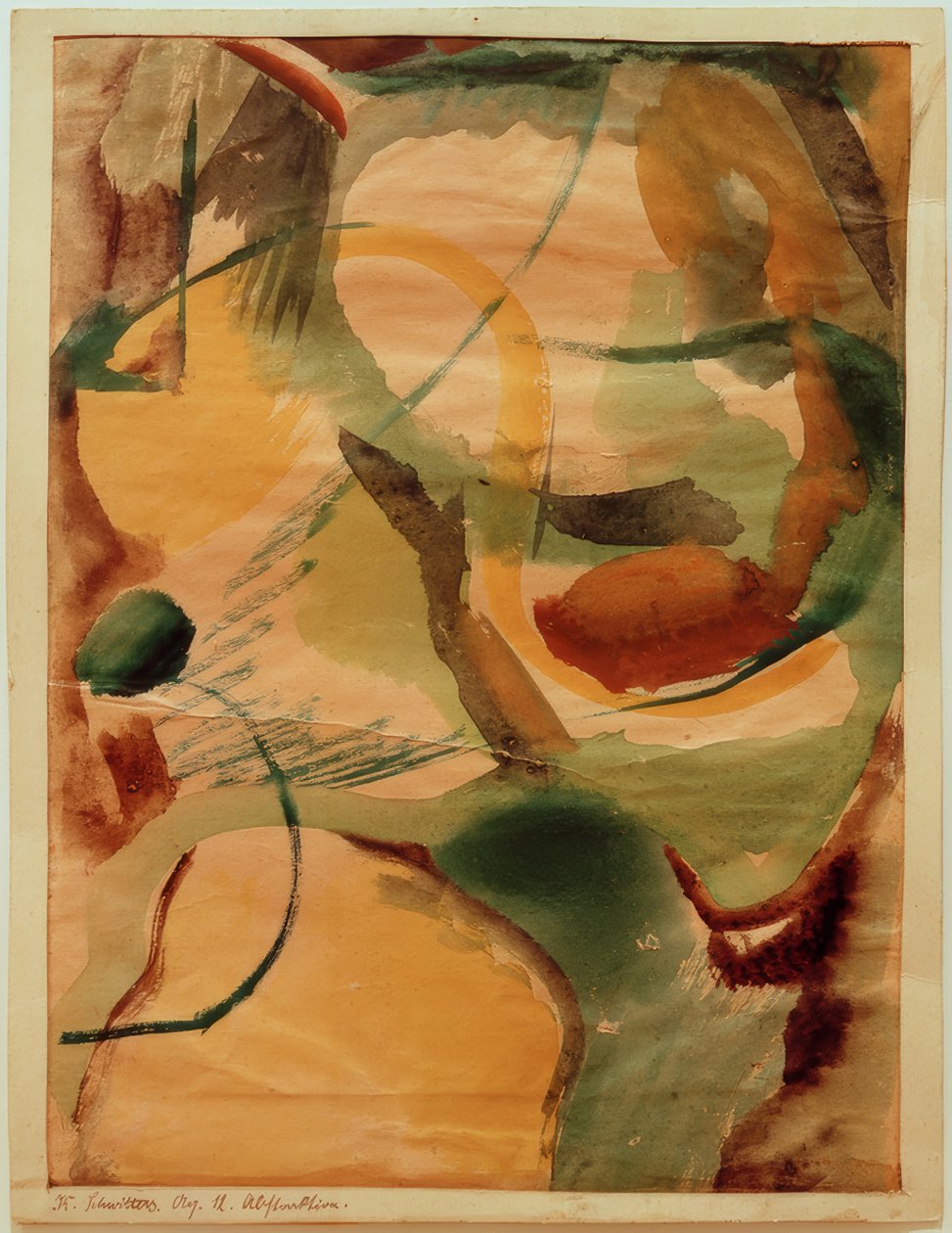 Aq. 12 Abstrakce od Kurt Schwitters