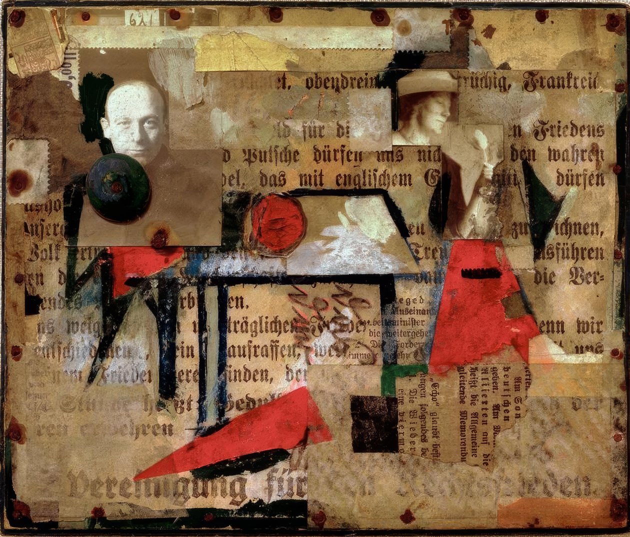 Obrázek stromu od Kurt Schwitters