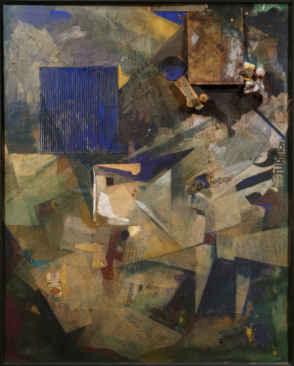 Obrázek vlasové linie od Kurt Schwitters