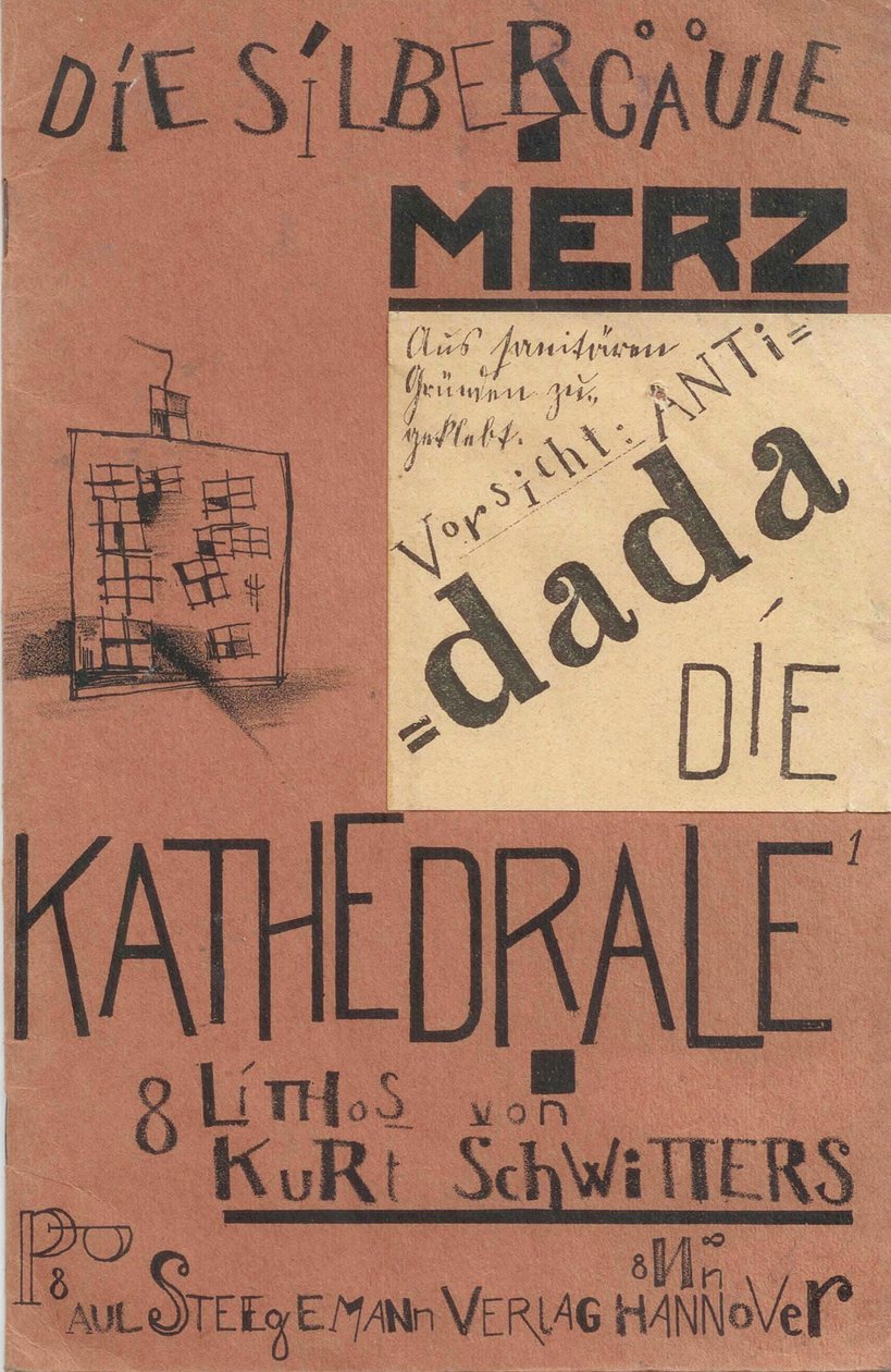 Die Kathedrale. Die Silbergäule, 1920. od Kurt Schwitters