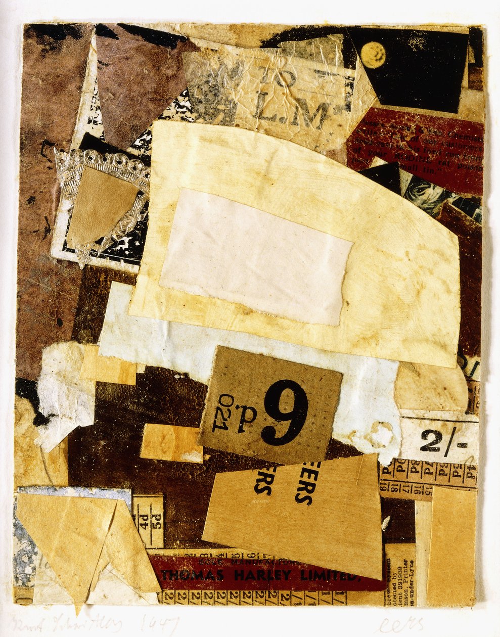 Nejprve 1947 od Kurt Schwitters