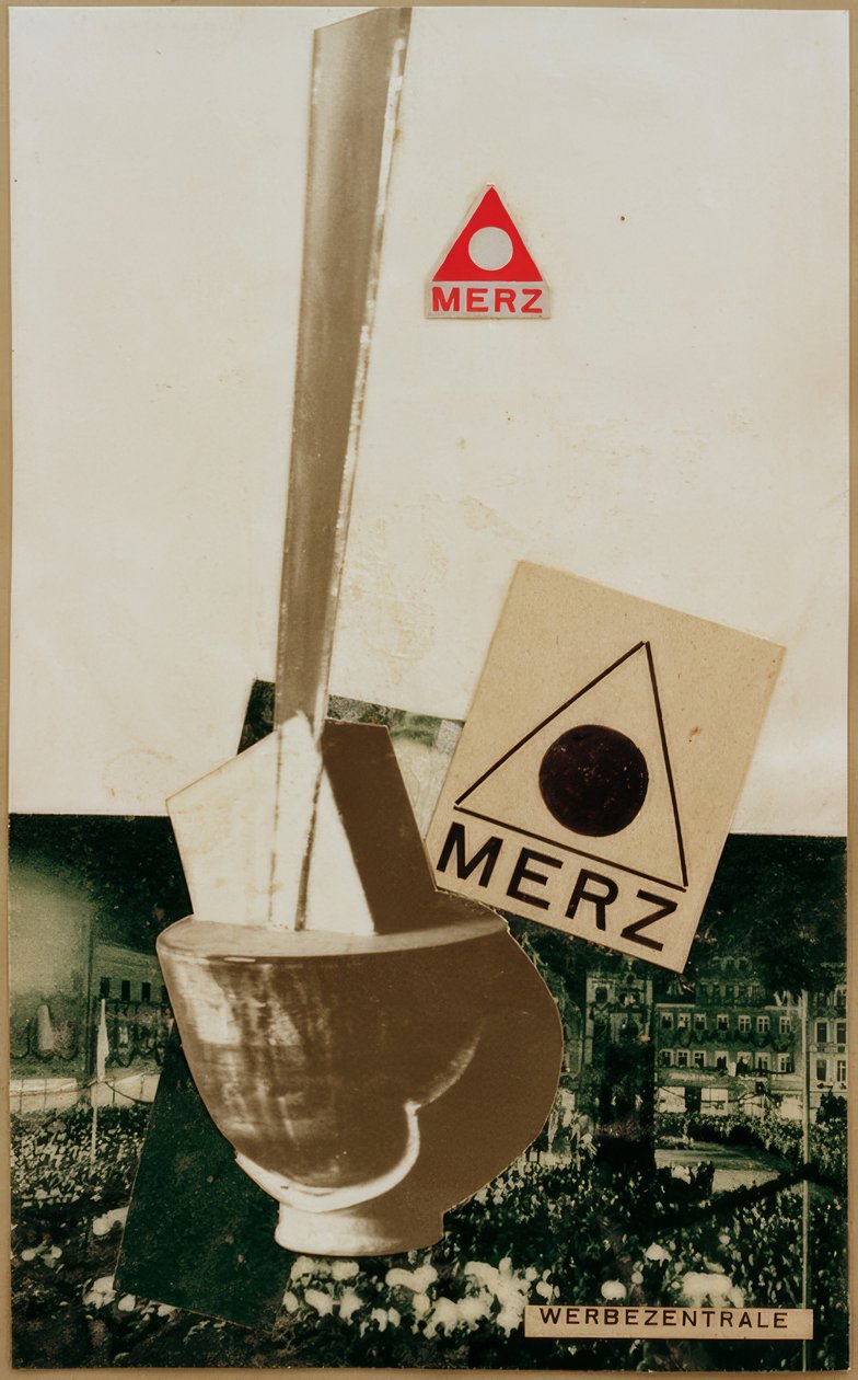 REKLAMNÍ CENTRUM MERZ od Kurt Schwitters