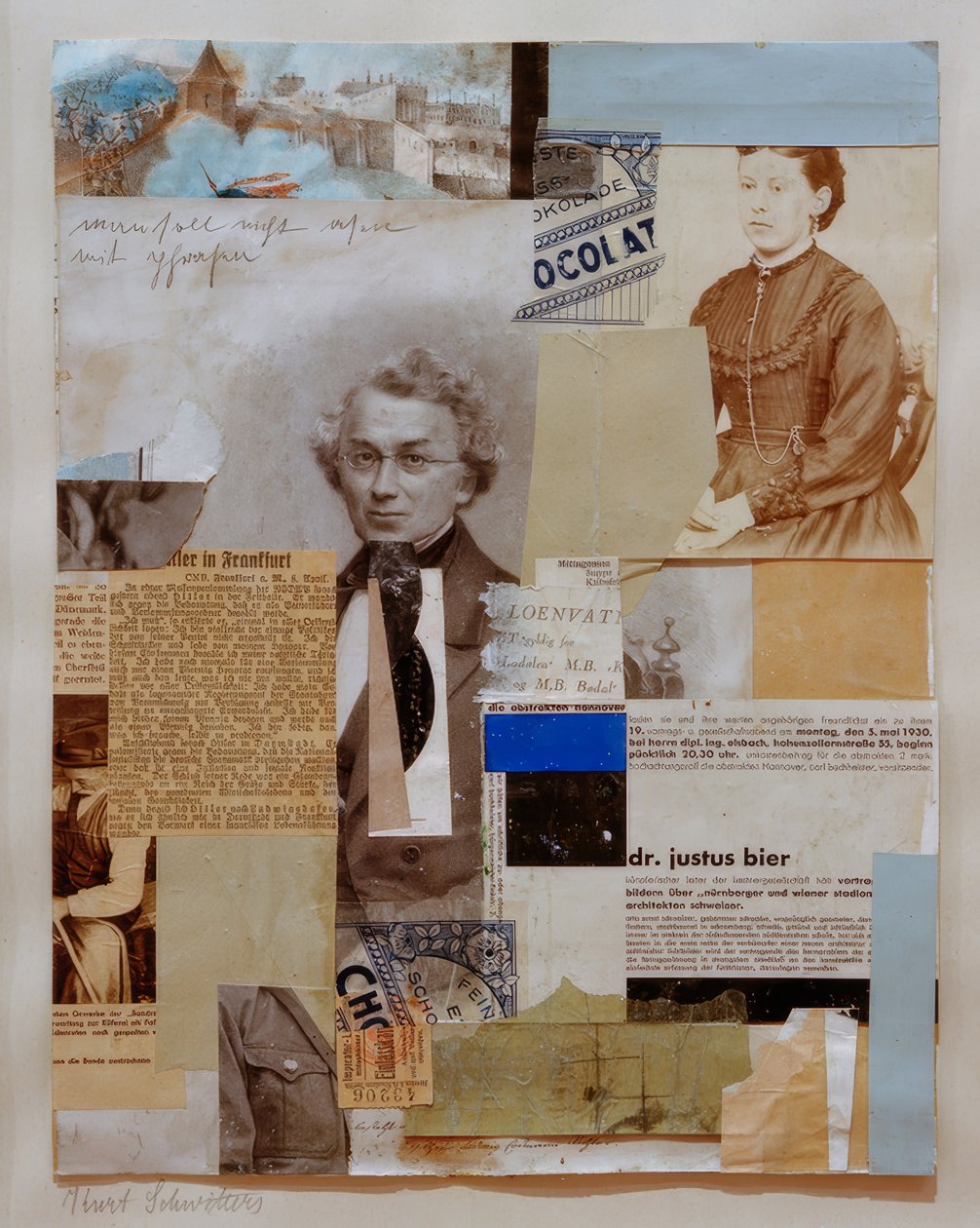 Člověk by se neměl zbláznit frázemi od Kurt Schwitters