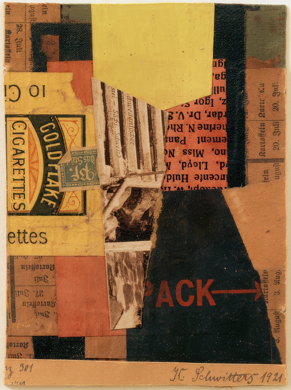 Merz 301 - brambory od Kurt Schwitters