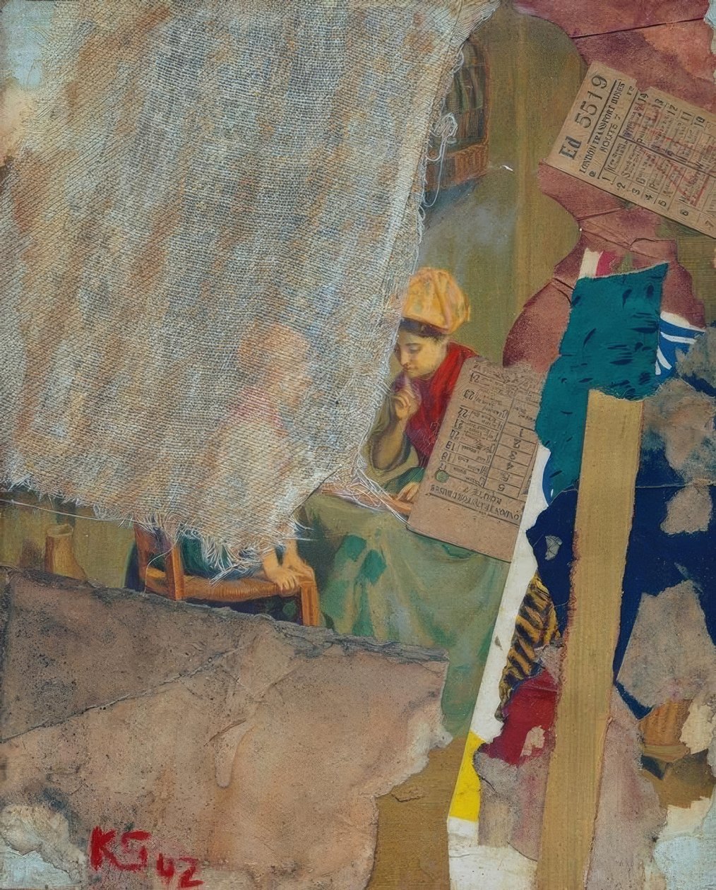 Merz 42 – jako starý mistr od Kurt Schwitters
